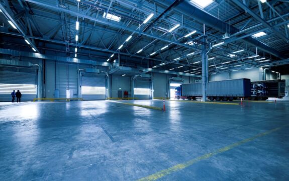 Image of warehouse loading dock